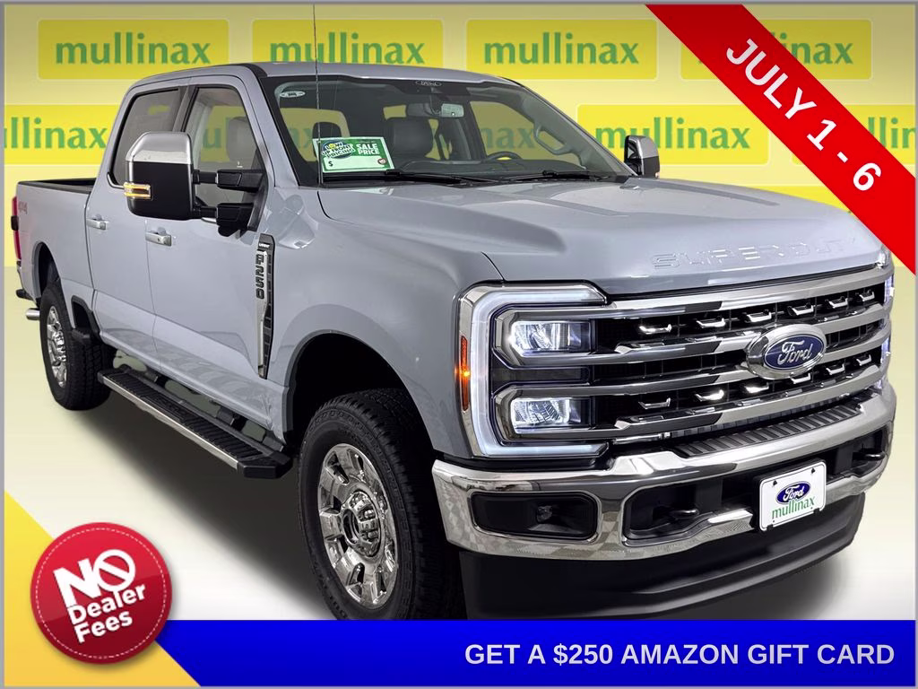2026 Glacier Gray Metallic Tri-Coat Ford Super Duty F-250 SRW Lariat 4X4 Truck