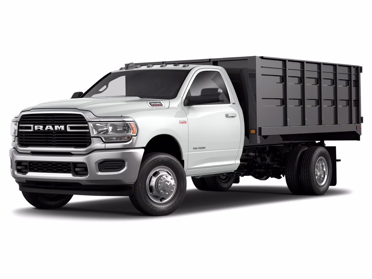 2022 Bright White Clearcoat Ram 3500 Tradesman 4X4 Truck
