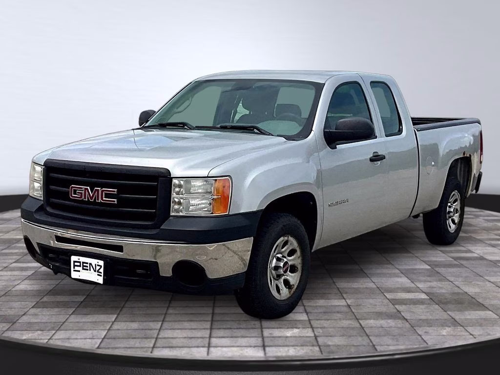 2011 Pure Silver Metallic GMC Sierra 1500 Work Truck RWD Truck