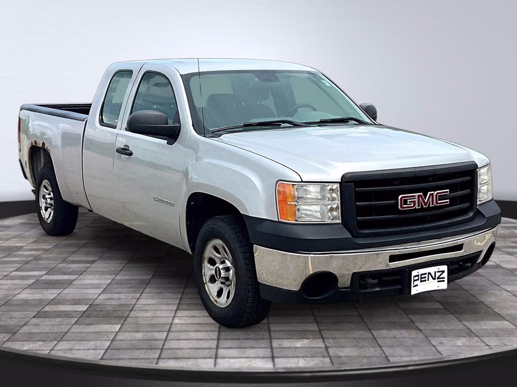 2011 Pure Silver Metallic GMC Sierra 1500 Work Truck RWD Truck