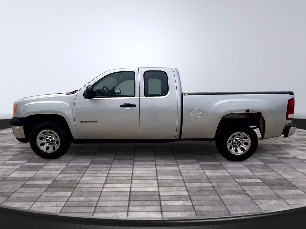 2011 Pure Silver Metallic GMC Sierra 1500 Work Truck RWD Truck