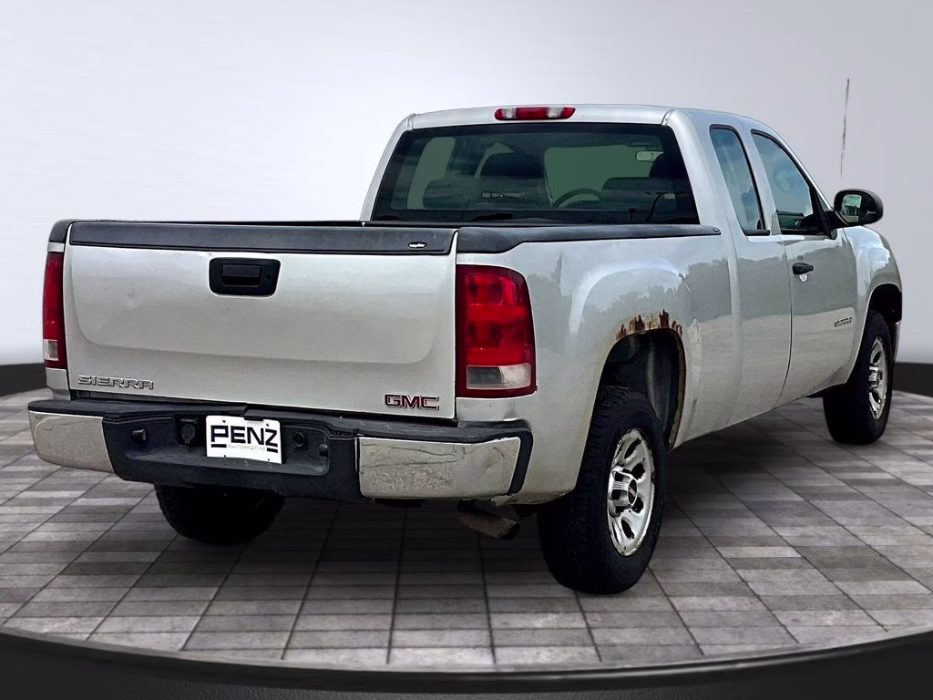 2011 Pure Silver Metallic GMC Sierra 1500 Work Truck RWD Truck