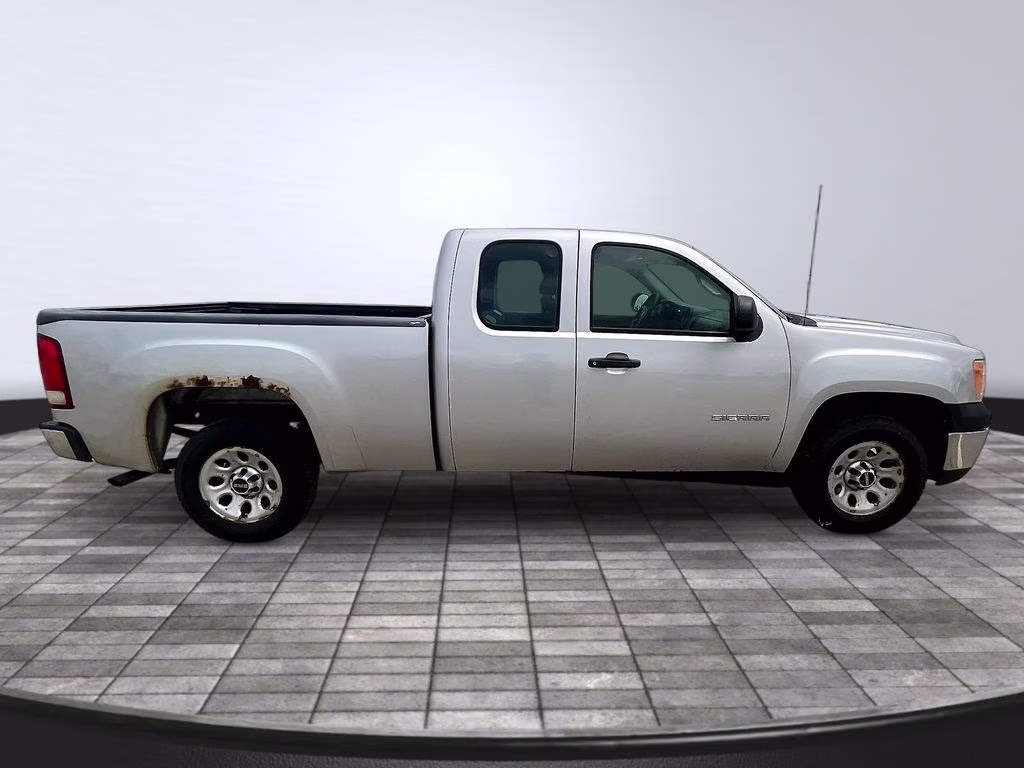 2011 Pure Silver Metallic GMC Sierra 1500 Work Truck RWD Truck