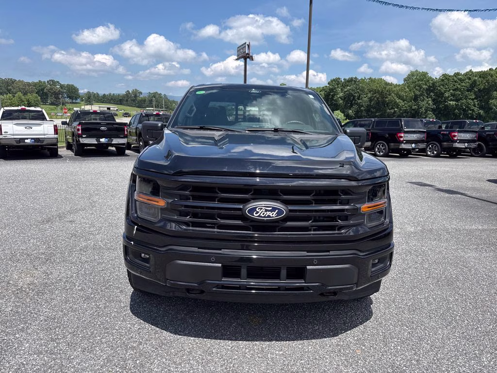 2024 Agate Black Metallic Ford F-150 XLT 4X4 Truck