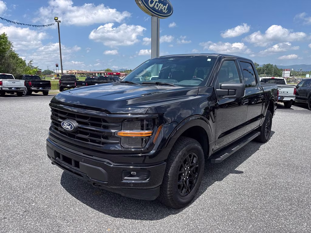 2024 Agate Black Metallic Ford F-150 XLT 4X4 Truck