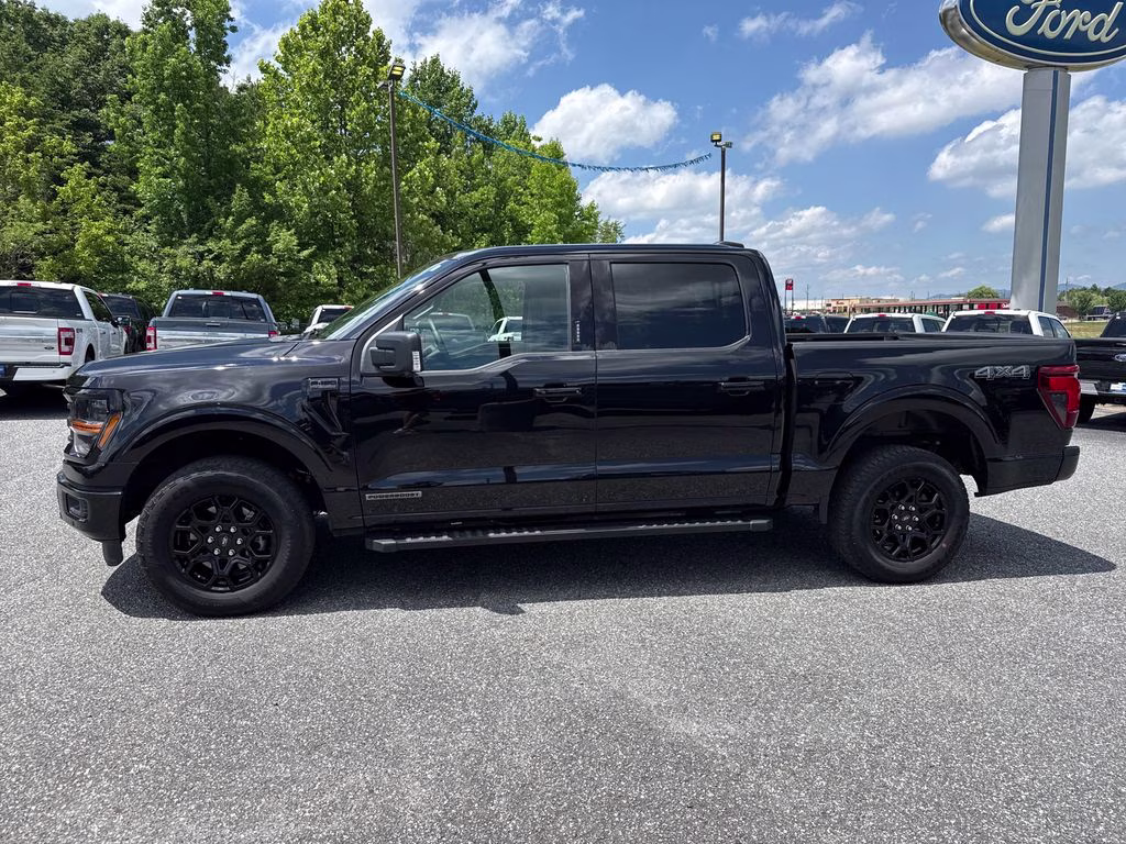 2024 Agate Black Metallic Ford F-150 XLT 4X4 Truck