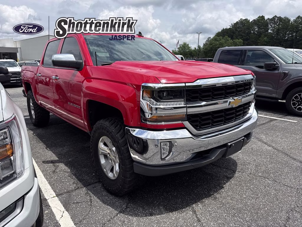 2018 Red Hot Chevrolet Silverado 1500 LT 4X4 Truck