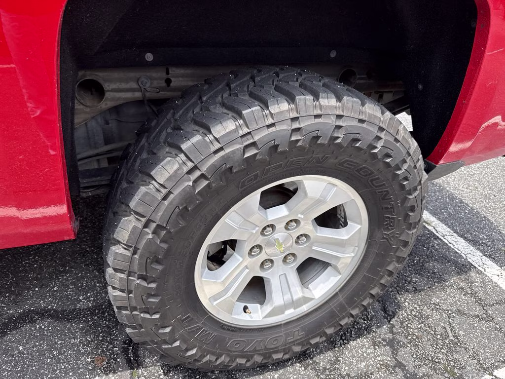 2018 Red Hot Chevrolet Silverado 1500 LT 4X4 Truck