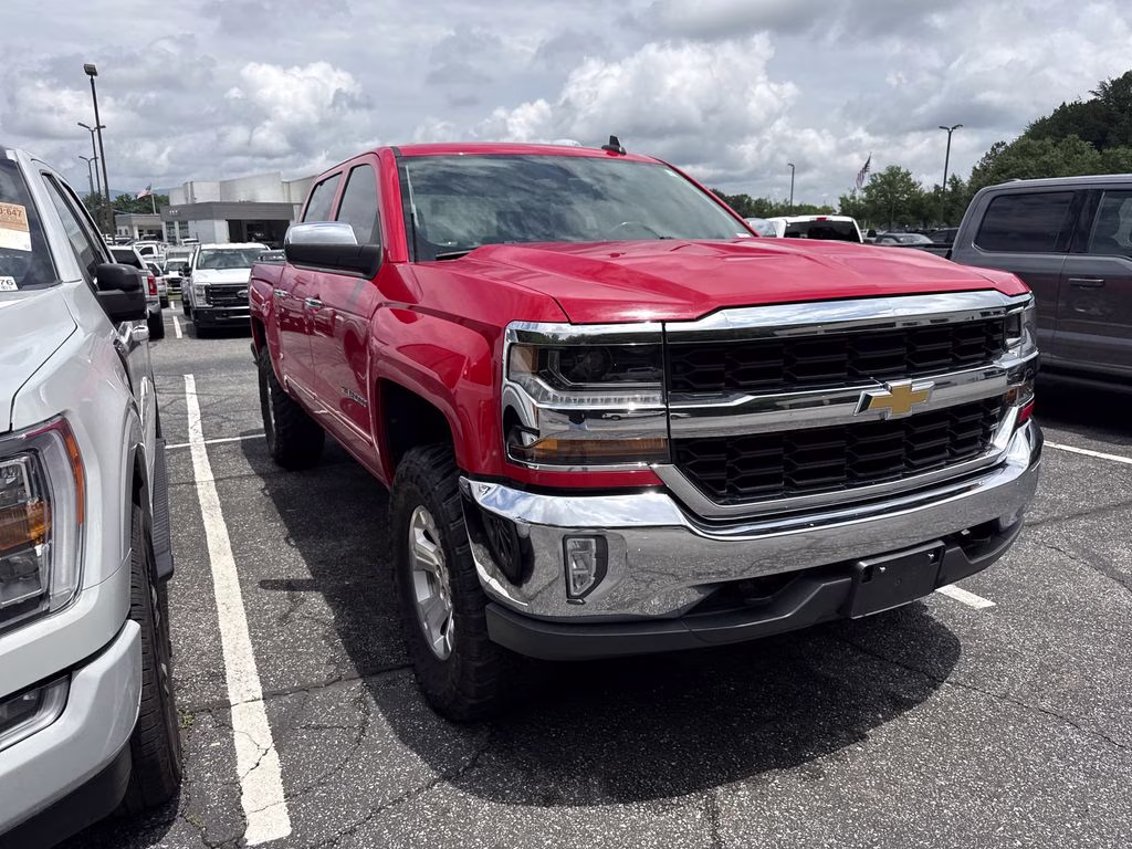 2018 Red Hot Chevrolet Silverado 1500 LT 4X4 Truck