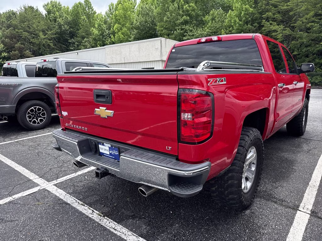 2018 Red Hot Chevrolet Silverado 1500 LT 4X4 Truck