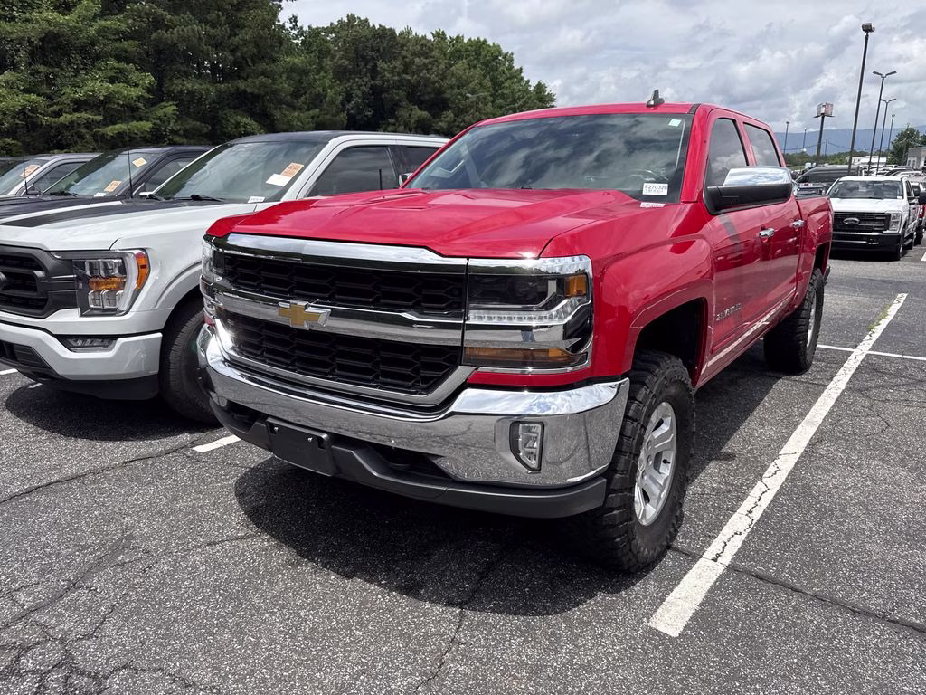 2018 Red Hot Chevrolet Silverado 1500 LT 4X4 Truck