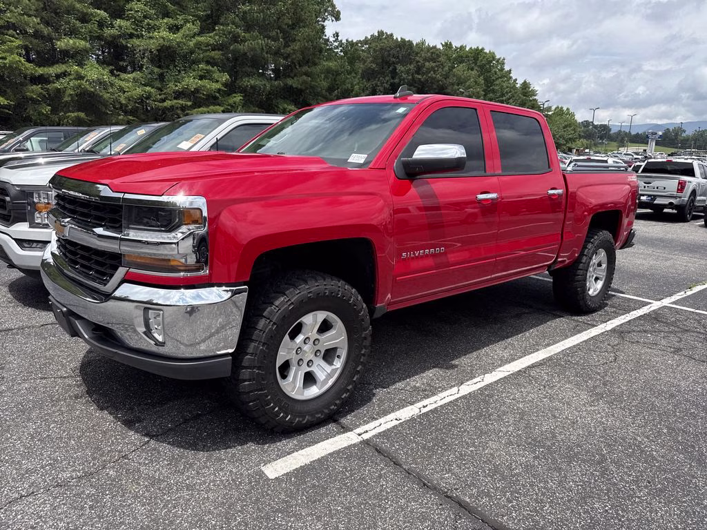 2018 Red Hot Chevrolet Silverado 1500 LT 4X4 Truck