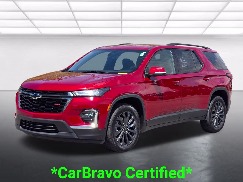 2023 Radiant Red Tintcoat Chevrolet Traverse RS FWD SUV