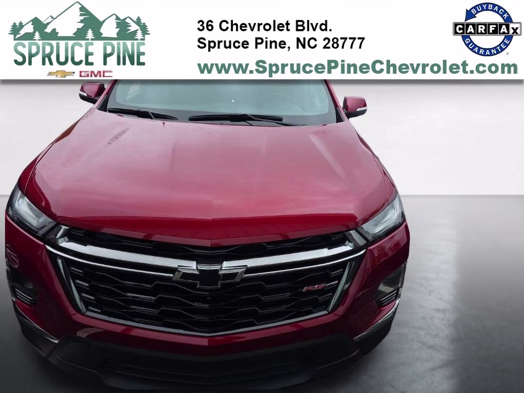 2023 Radiant Red Tintcoat Chevrolet Traverse RS FWD SUV