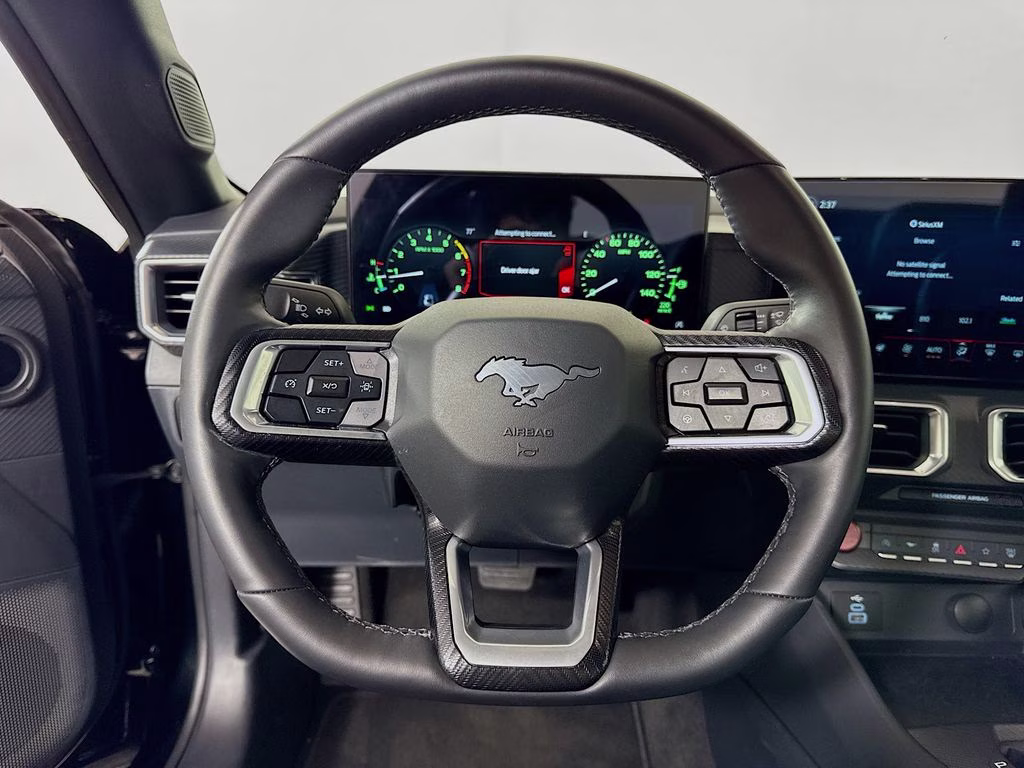 2026 Shadow Black Ford Mustang EcoBoost Premium RWD Coupe