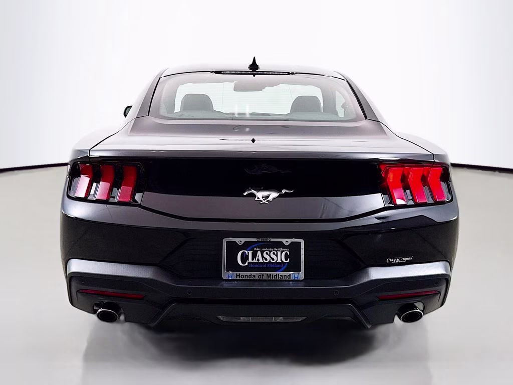 2026 Shadow Black Ford Mustang EcoBoost Premium RWD Coupe