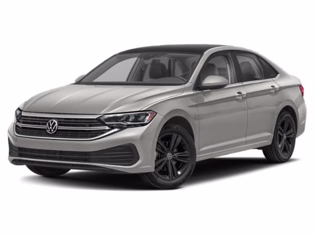 2024 Silver Volkswagen Jetta 1.5T SE FWD Sedan