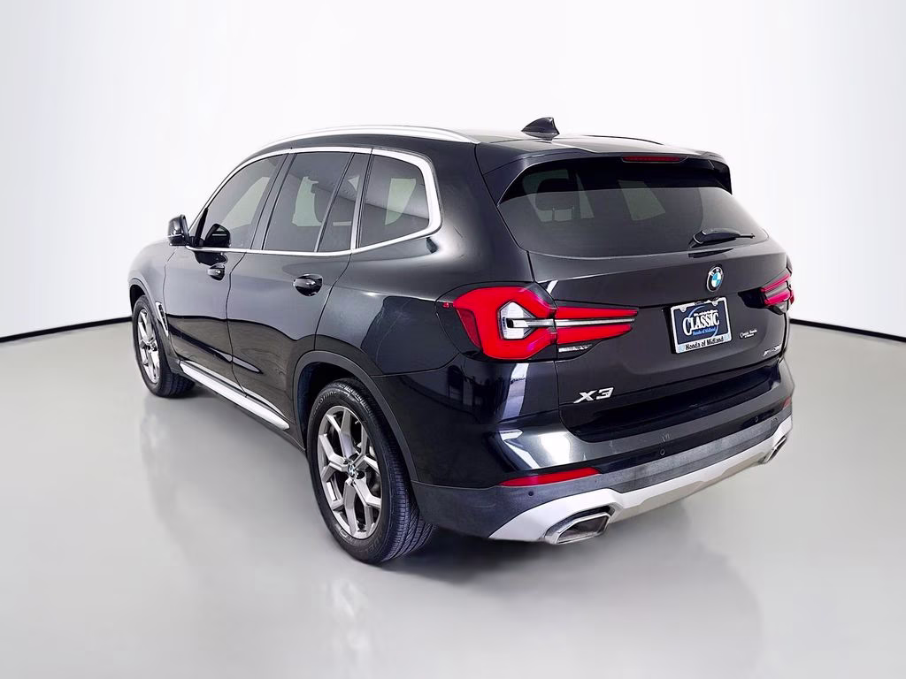 2023 Black Sapphire Metallic BMW X3 xDrive30i AWD SUV