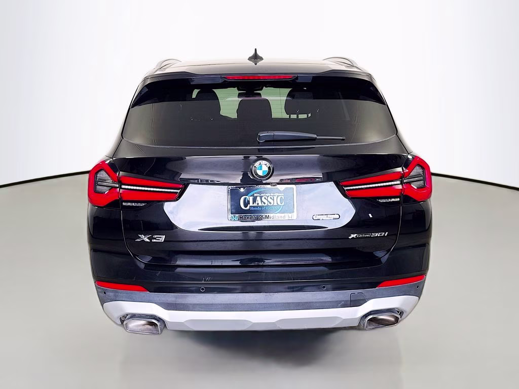 2023 Black Sapphire Metallic BMW X3 xDrive30i AWD SUV