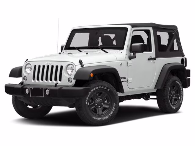 2017 Bright White Clearcoat Jeep Wrangler Sport 4X4 SUV