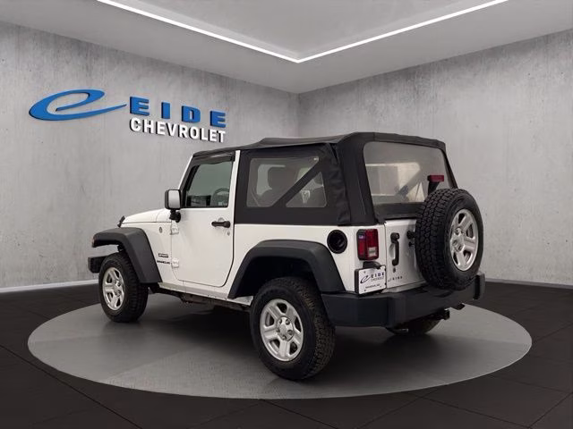 2017 Bright White Clearcoat Jeep Wrangler Sport 4X4 SUV
