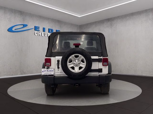 2017 Bright White Clearcoat Jeep Wrangler Sport 4X4 SUV