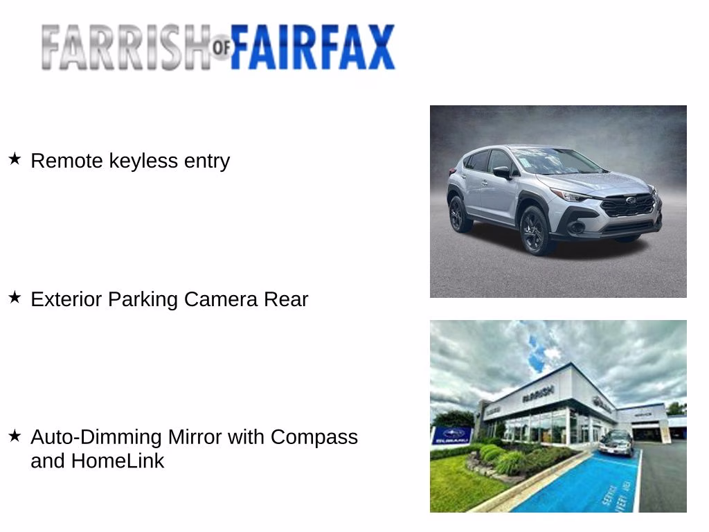 2026 Ice Silver Metallic Subaru Crosstrek Base AWD SUV