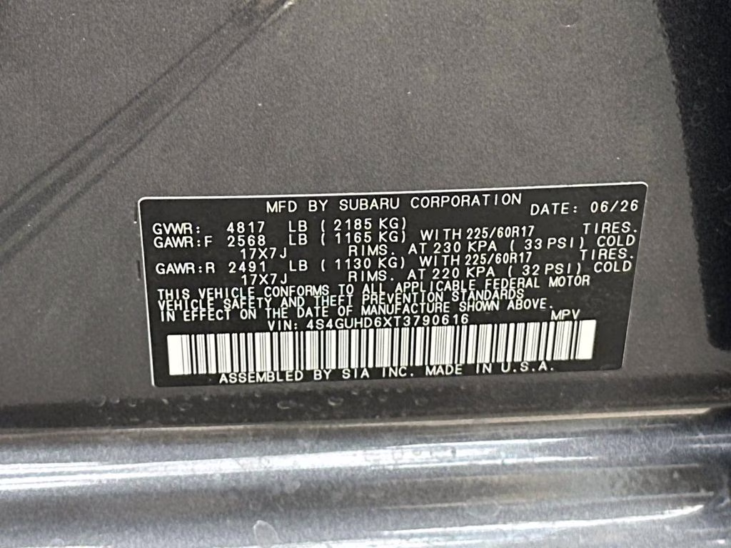 2026 Magnetite Gray Metallic Subaru Crosstrek Premium AWD SUV