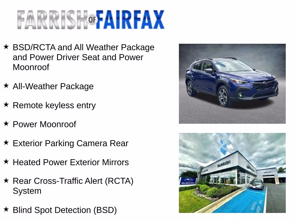 2026 Sapphire Blue Pearl Subaru Crosstrek Premium AWD SUV
