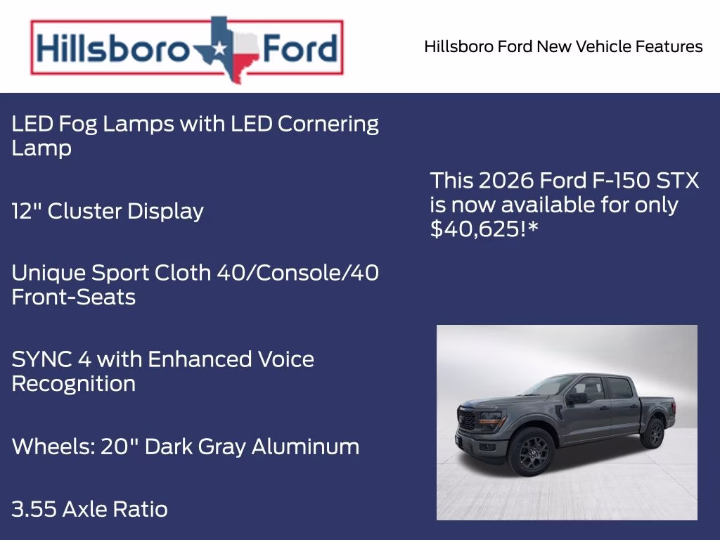2026 Carbonized Gray Metallic Ford F-150 STX RWD Truck