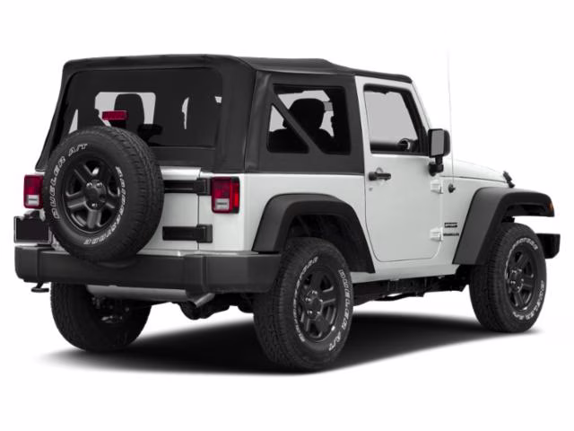 2017 Bright White Clearcoat Jeep Wrangler Sport 4X4 SUV