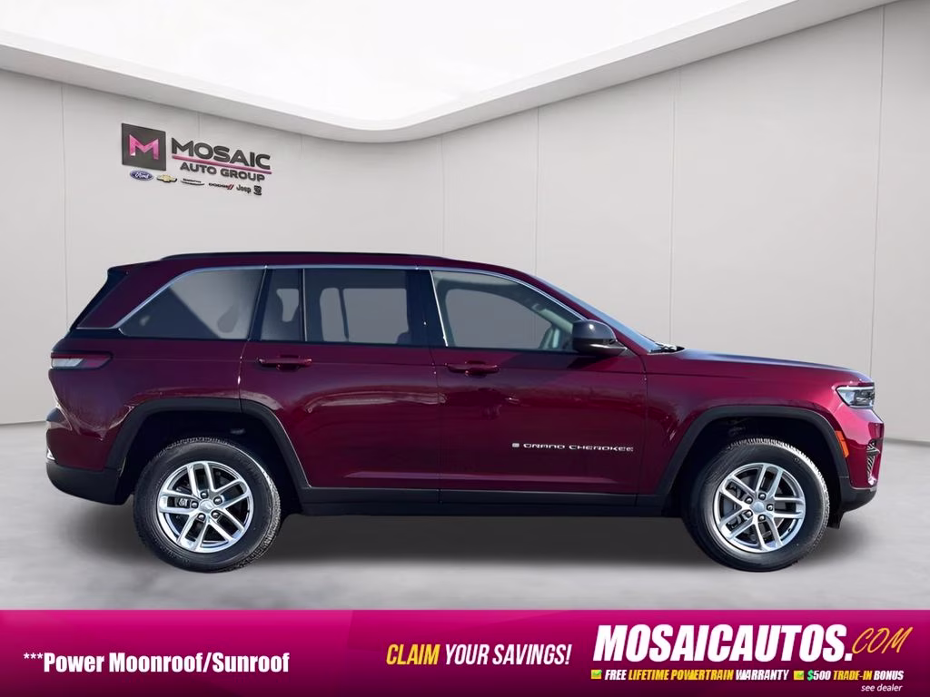 2026 Velvet Red Pearlcoat Jeep Grand Cherokee Laredo 4X4 SUV