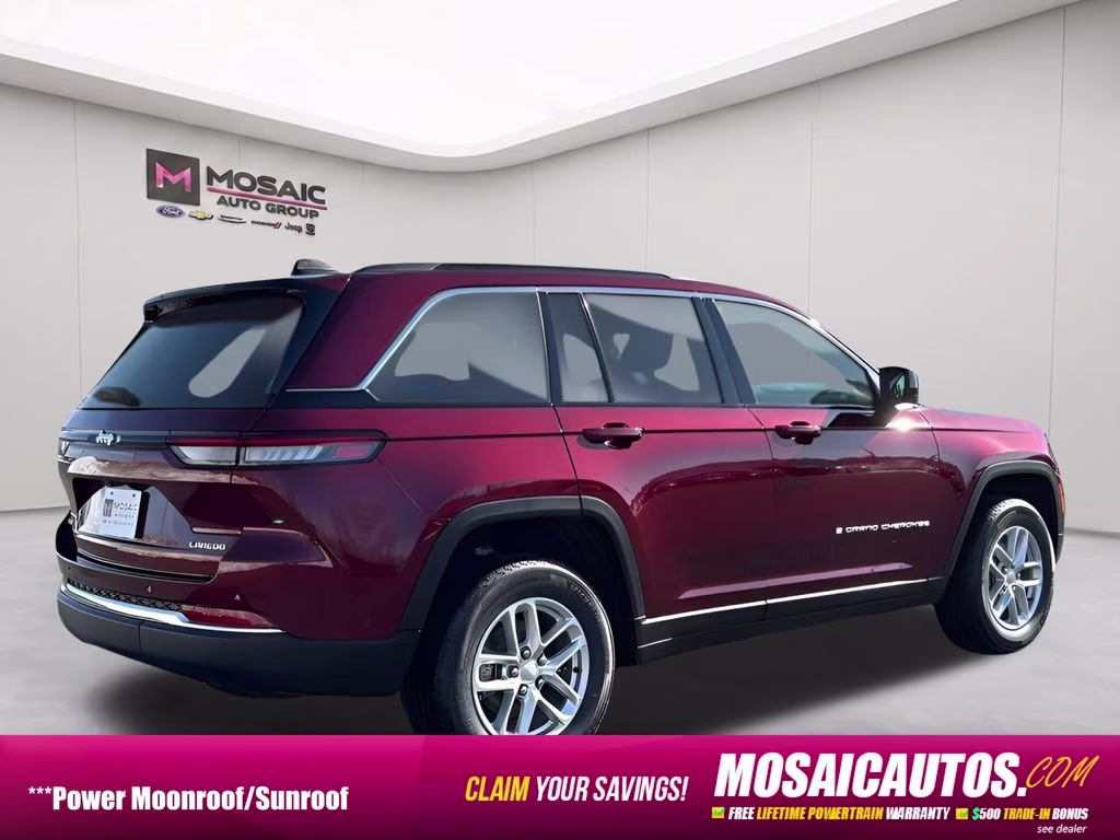 2026 Velvet Red Pearlcoat Jeep Grand Cherokee Laredo 4X4 SUV