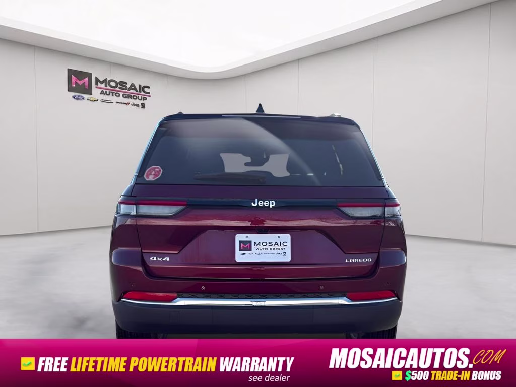 2026 Velvet Red Pearlcoat Jeep Grand Cherokee Laredo 4X4 SUV