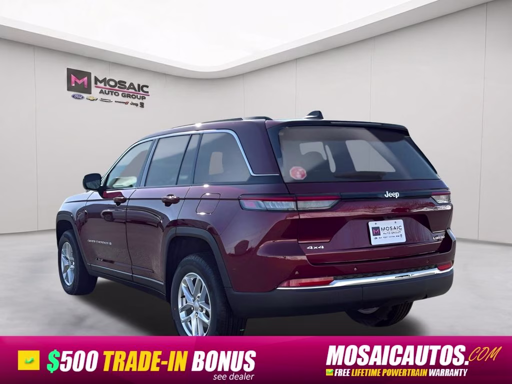 2026 Velvet Red Pearlcoat Jeep Grand Cherokee Laredo 4X4 SUV