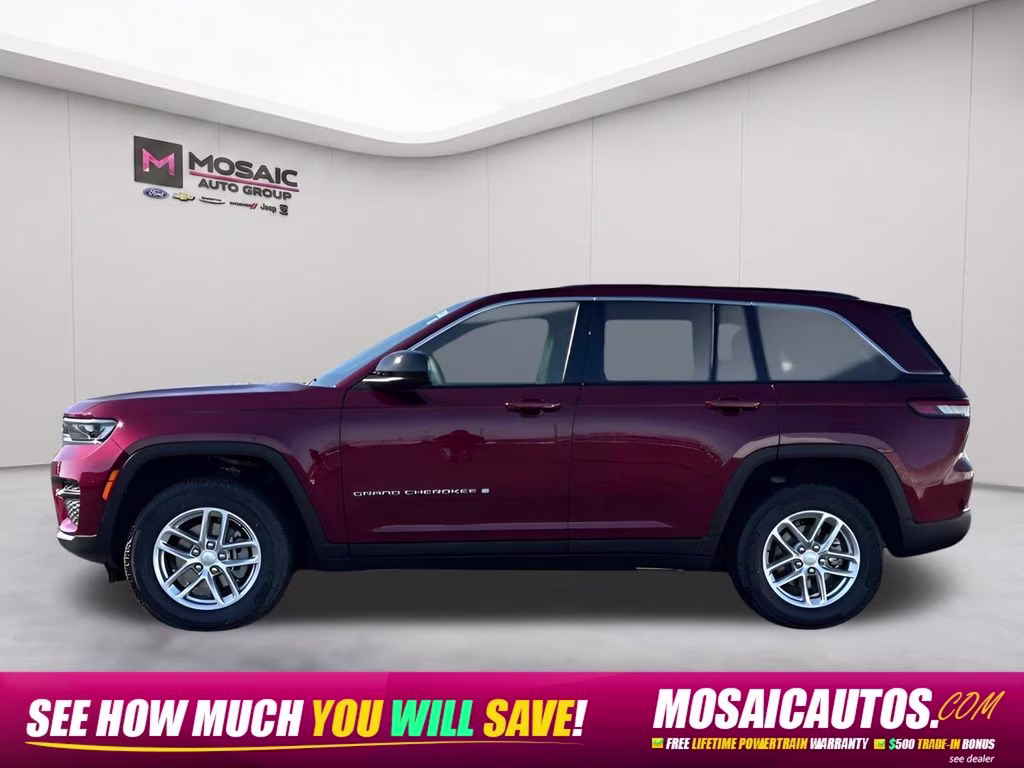 2026 Velvet Red Pearlcoat Jeep Grand Cherokee Laredo 4X4 SUV