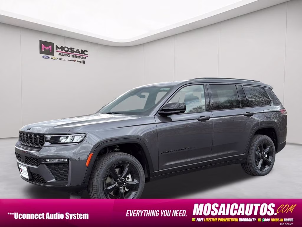 2026 Baltic Gray Metallic Clearcoat Jeep Grand Cherokee L Limited 4X4 SUV