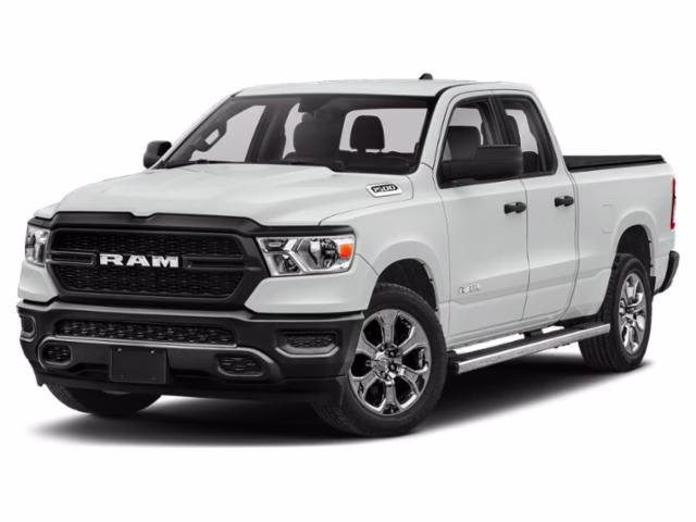 2019 Bright White Clearcoat Ram 1500 Tradesman 4X4 Truck