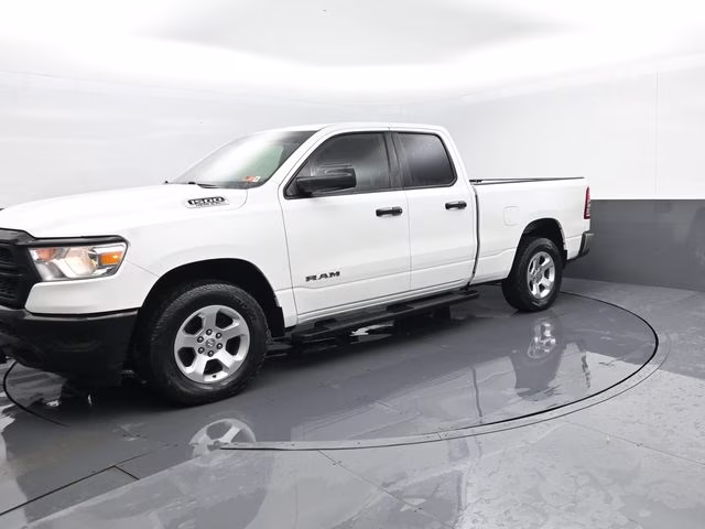 2019 Bright White Clearcoat Ram 1500 Tradesman 4X4 Truck