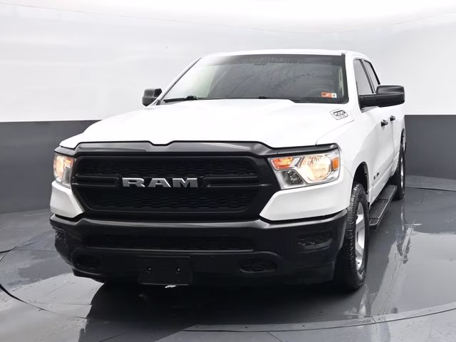 2019 Bright White Clearcoat Ram 1500 Tradesman 4X4 Truck