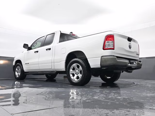 2019 Bright White Clearcoat Ram 1500 Tradesman 4X4 Truck