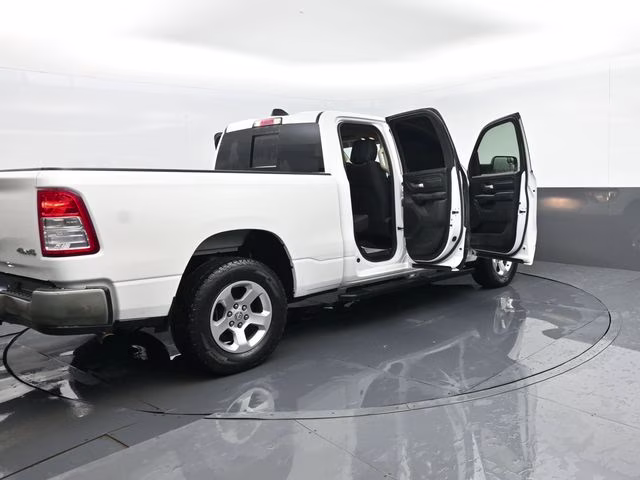 2019 Bright White Clearcoat Ram 1500 Tradesman 4X4 Truck