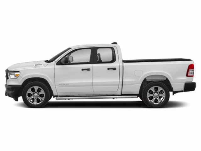 2019 Bright White Clearcoat Ram 1500 Tradesman 4X4 Truck