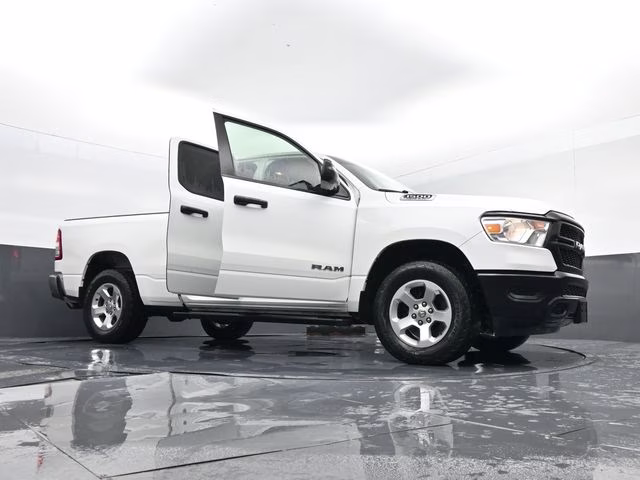 2019 Bright White Clearcoat Ram 1500 Tradesman 4X4 Truck