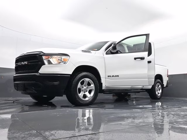 2019 Bright White Clearcoat Ram 1500 Tradesman 4X4 Truck
