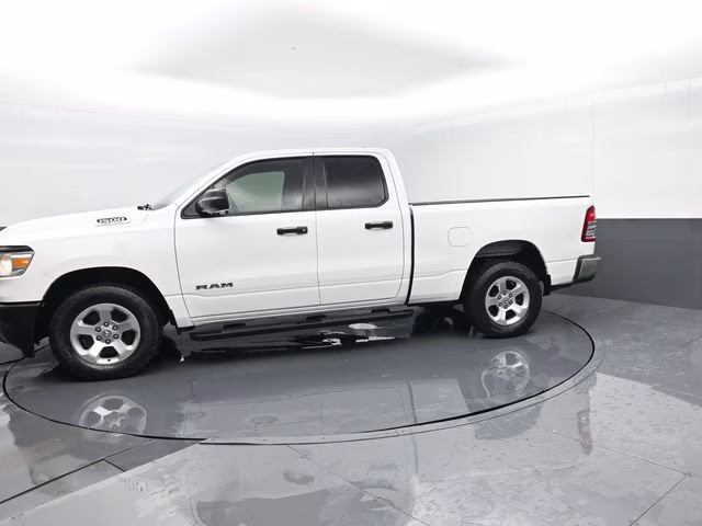 2019 Bright White Clearcoat Ram 1500 Tradesman 4X4 Truck