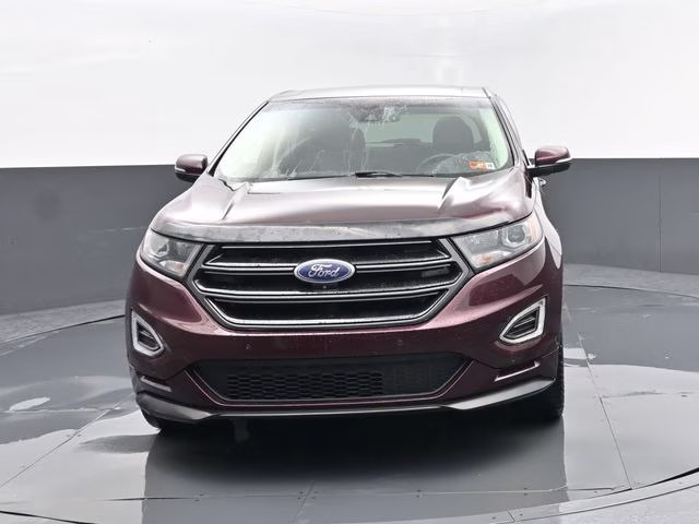 2017 Burgundy Ford Edge Sport AWD SUV