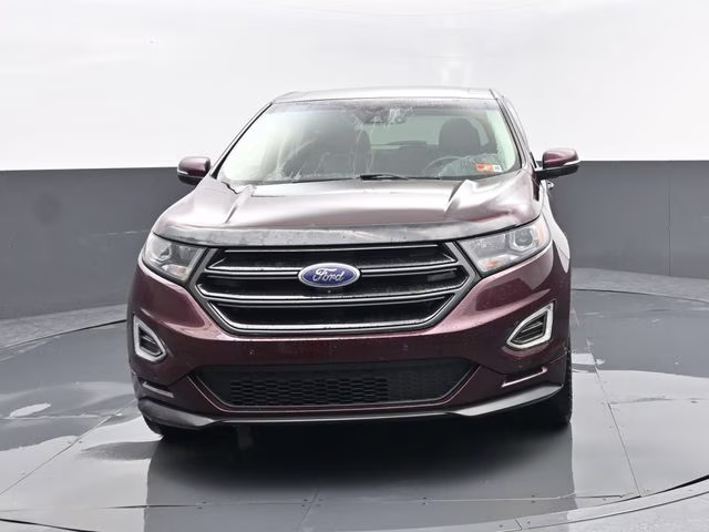 2017 Burgundy Ford Edge Sport AWD SUV
