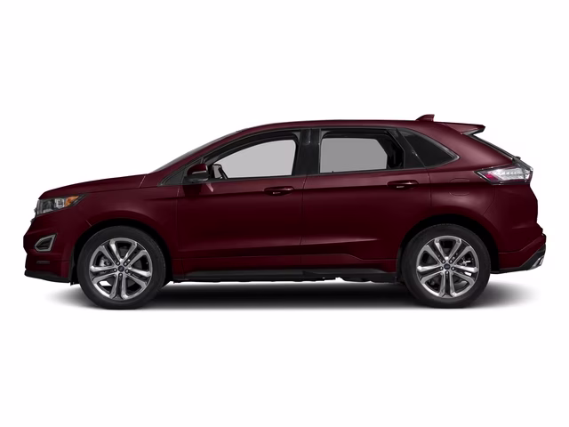 2017 Burgundy Ford Edge Sport AWD SUV