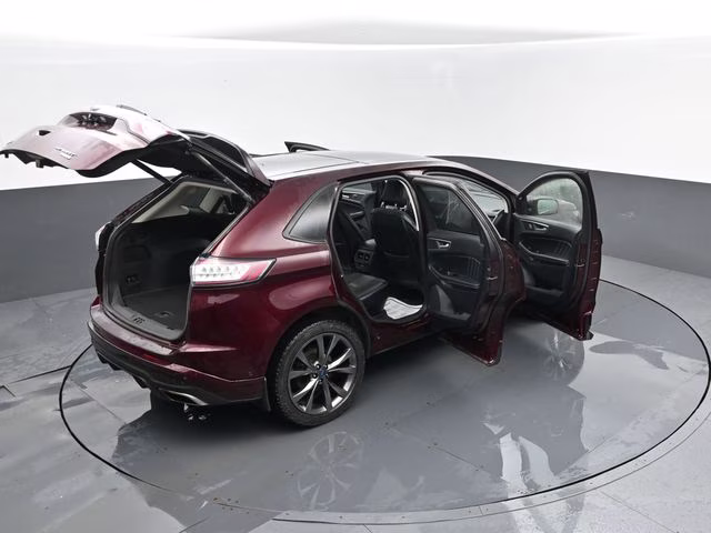 2017 Burgundy Ford Edge Sport AWD SUV